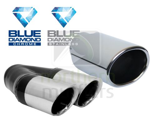 Blue Diamond Chrome Tips